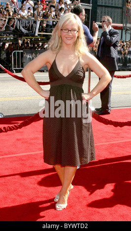 Rachael Harris die US-Premiere von "Harry Potter und der Auftrag die Hoffnung lebt" auf der Graumans Chinese Theatre Hollywood, Stockfoto