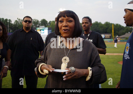 Patti LaBelle 2007 Allen Iverson Celebrity Softball spielen an Bowie Baysox Stadion Bowie, Maryland - 14.07.07 Stockfoto