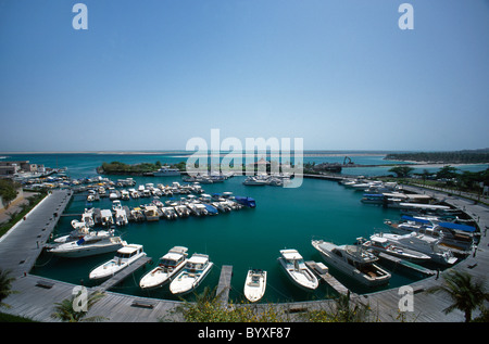 Intercontinental Hotel in Abu Dhabi VAE Marina Stockfoto