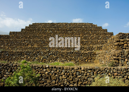 Pyramiden von Guimar Stockfoto