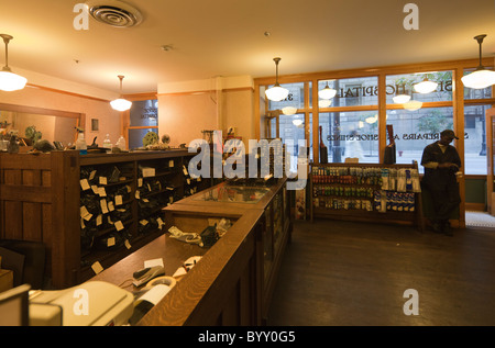 Schuster Shop, Monadnock building, Chicago, Illinois, USA Stockfoto