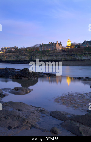 St Salvators College Turm aus Doo Craigs St Andrews, Fife Schottland Stockfoto