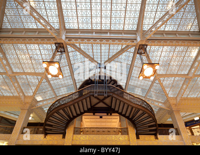 Innere des the Rookery, 209 South LaSalle Street, Chicago, Illinois, USA Stockfoto