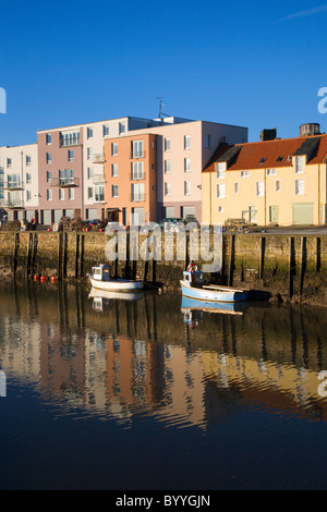 Angelboote/Fischerboote im Hafen St. Andrews Fife Scotland Stockfoto