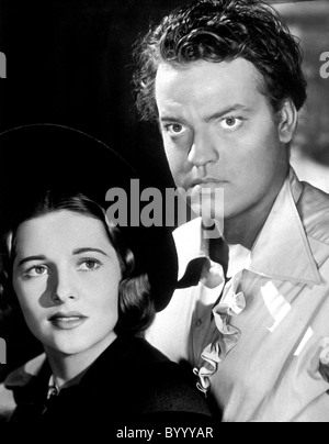 JOAN FONTAINE, Orson Welles, Jane Eyre, 1943 Stockfoto