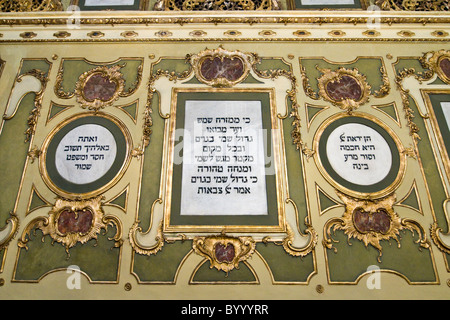 Synagoge, Casale Monferrato, Provinz Alessandria, Italien Stockfoto