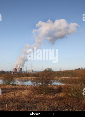 Kraftwerk Rugeley Stockfoto