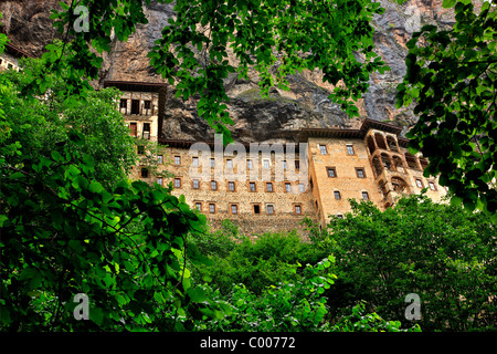 Sumela-Kloster in der Provinz Trabzon, Schwarzmeer-Region der Türkei. Stockfoto