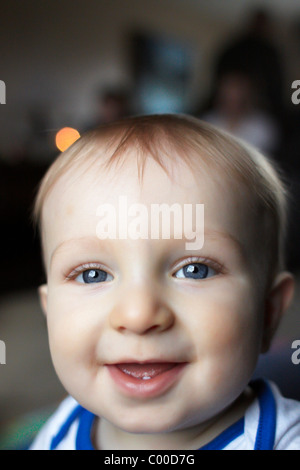 Ein einjähriger Junge Stockfoto