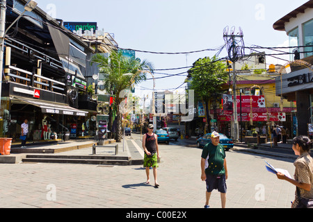 Straßenszene in Kuta-Bali Stockfoto