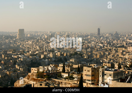 Skyline von Amman, Amman, Jordanien. Stockfoto