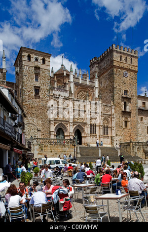 Monasterio de Nuestra Senora de Guadalupe, Guadalupe, Extremadura, Spanien Stockfoto