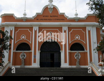 Guatemala. Guatemala-Stadt. Nationales Museum für Archäologie. Stockfoto