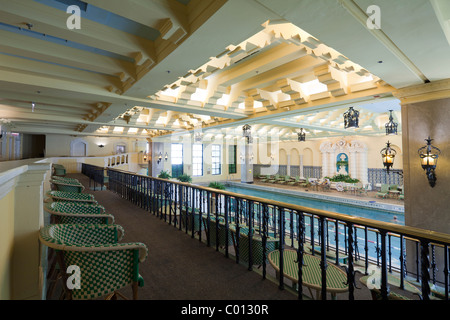 Schwimmbad, Medinah Athletic Club, jetzt das Hotel InterContinental Chicago, Illinois, USA Stockfoto