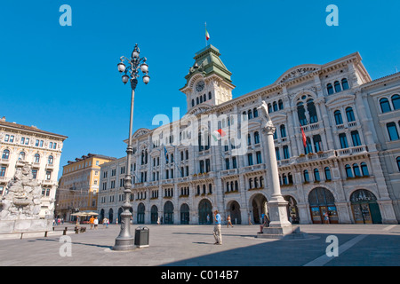 Adria Rathaus, Piazza Dell Unita d ' Italia, Triest, Italien, Europa Stockfoto