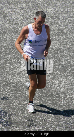 Contendor der Michelob ULTRA London Triathlon London, England - 04.08.07 Stockfoto