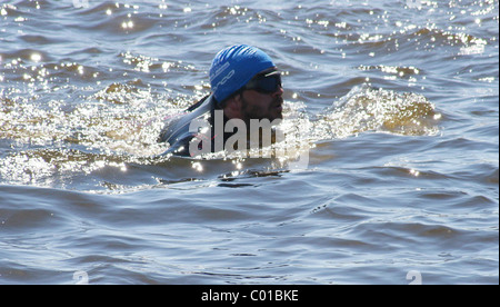 Contendor der Michelob ULTRA London Triathlon London, England - 04.08.07 Stockfoto