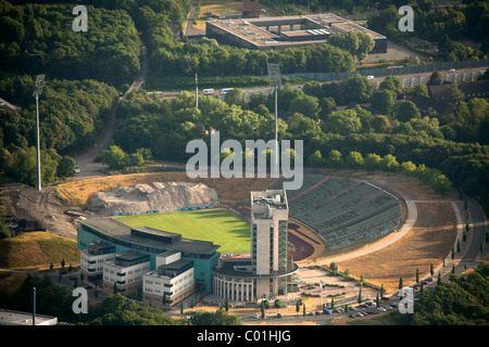 Luftbild, Stadtteil Buer, Schalkearena Stadion, Arena Auf Schalke Stadion Veltins-Arena Stadion, dem ehemaligen Parkstadion Stockfoto