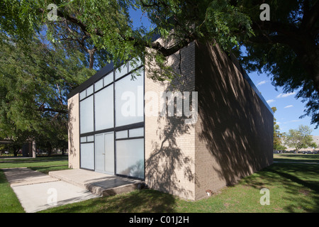 Carr Gedenkkapelle von Ludwig Mies van der Rohe, Illinois Institute of Technology in Chicago, Illinois Stockfoto