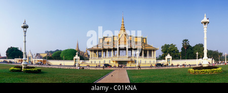 Tanzpavillon, Königspalast, Phnom Penh, Kambodscha, Indochina, Südostasien, Asien Stockfoto