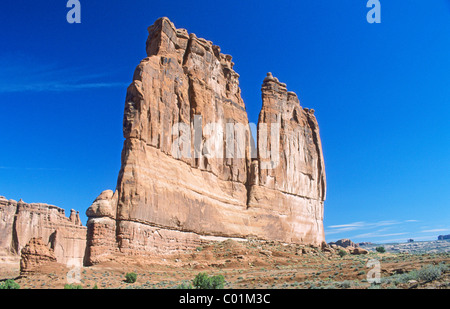 Die Orgel Rock Formation, Arches-Nationalpark, Utah, USA, Amerika Stockfoto