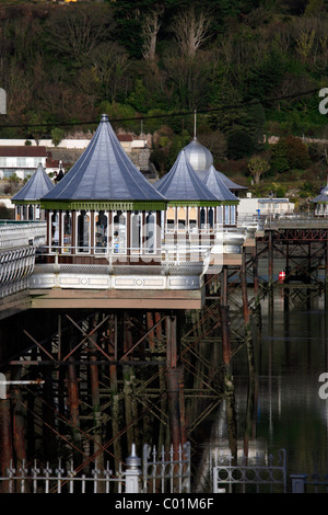 Bangor Garth Pier, Bangor, Gwynnedd, Wales Stockfoto