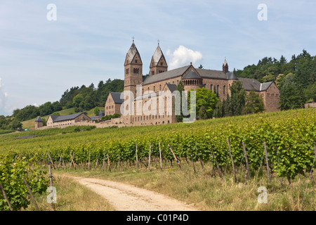 Abby, Benediktiner Abtei Abtei St. Hildegard, Eibingen bei Rüdesheim, Diözese Morgengabe Limburg, Hessen, Deutschland, Europa Stockfoto