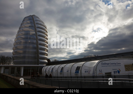 Der Rocket Tower, National Space Centre, Leicester. Stockfoto