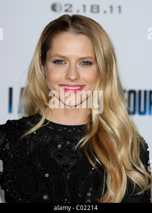 TERESA PALMER ich bin Nummer vier Welt PREMIERE LOS ANGELES Kalifornien USA 9. Februar 2011 Stockfoto