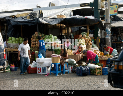Guatemala. Chiquimula Stadt. Markt. Stockfoto