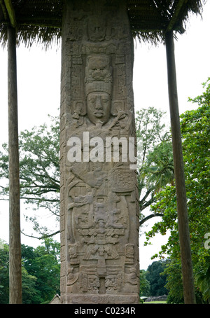 Guatemala. Quiriguá archäologische Zone. Stockfoto