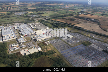 Toyota Auto-Fabrik in Burnaston Derbyshire UK Stockfoto
