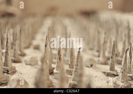 Künstlerische Tür Stockfoto