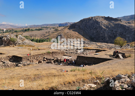 Büyük Tempel, Ausgrabungen des Deutschen Archäologischen Instituts, Boğazköy, Türkei 101003 38621 Stockfoto