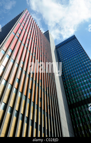 Ehemaliger Sitz der Deutschen Welle Auslandsrundfunk, Büroturm und Studio Turm, Raderbergguertel Stockfoto