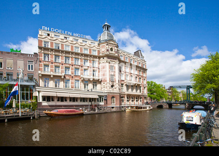 Hotel NH Doelen Nieuwe Doelenstraat, Amsterdam, Holland, Niederlande, Europa Stockfoto