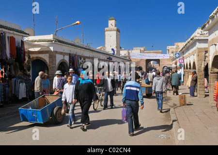 Souk von Essaouira, Unesco World Heritage Site, Marokko, Nordafrika Stockfoto