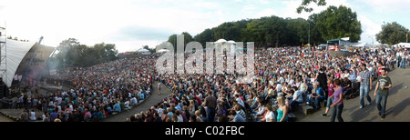 Konzert der pop-Band Pur auf der Loreley Freilichtbühne, St. Goarshausen, Rheinland-Pfalz, Deutschland, Europa Stockfoto