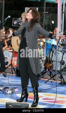 Martina McBride erklingt in "The heute Show 2007 Summer Concert Series" auf NBC statt am Rockefeller Plaza New York City, Stockfoto