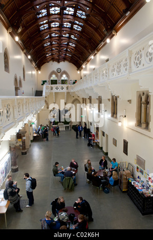 Das innere Viereck des Old College Gebäudes von George Seddon Architekten, Aberystwyth University Wales UK Stockfoto