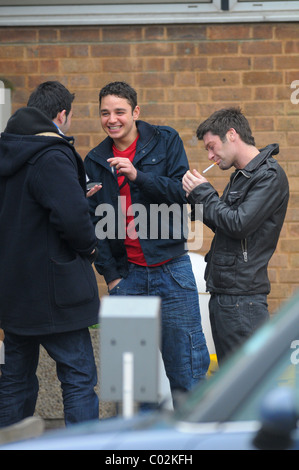 Adam Barton, außerhalb ITV Studios Stockfoto