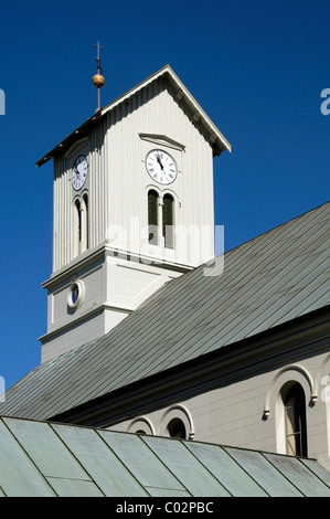 Lutherische Kathedrale, Domkirkjan. Reykjavik, Island, Europa Stockfoto