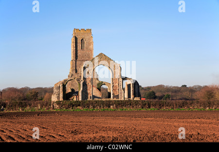 Die Kirche des Hl. Andreas in Covehithe, Suffolk, England, Vereinigtes Königreich. Stockfoto