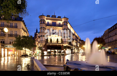 Lange Straße, eine Straße in der Altstadt, Baden-Baden, Baden-Württemberg, Deutschland, Europa Stockfoto