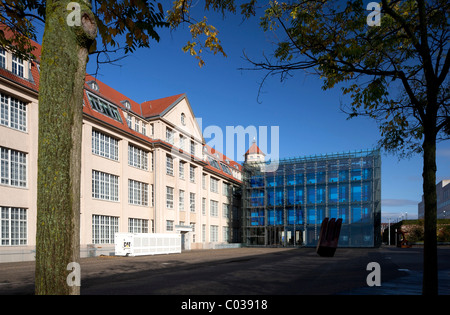 Zentrum Fuer Kunst Und Medientechnologie, ZKM, Zentrum für Kunst und Medien, Karlsruhe, Baden-Württemberg, Deutschland, Europa Stockfoto