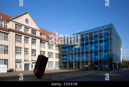 Zentrum Fuer Kunst Und Medientechnologie, ZKM, Zentrum für Kunst und Medien, Karlsruhe, Baden-Württemberg, Deutschland, Europa Stockfoto