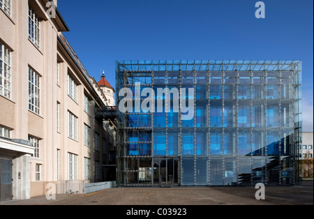 Zentrum Fuer Kunst Und Medientechnologie, ZKM, Zentrum für Kunst und Medien, Karlsruhe, Baden-Württemberg, Deutschland, Europa Stockfoto