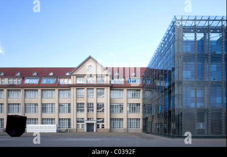 Zentrum Fuer Kunst Und Medientechnologie, ZKM, Zentrum für Kunst und Medien, Karlsruhe, Baden-Württemberg, Deutschland, Europa Stockfoto