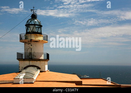 Leuchtturm, Cap de Creus, Katalonien, Spanien, Europa Stockfoto