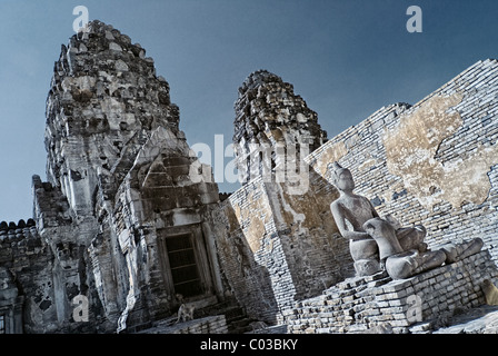 Prang Sam Yot, Lopburi Stockfoto